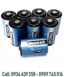 Pin nuôi nguồn Tekcell SB-AA02 lithium 3.6V size 1/2AA 1200mAh chính hãng Made in Korea
